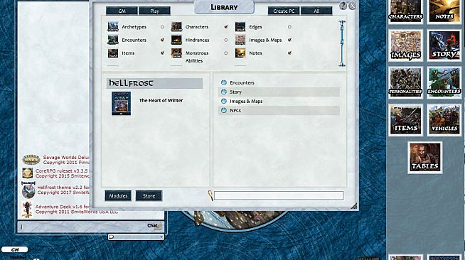 Fantasy Grounds - Hellfrost: Heart of Winter (Savage Worlds)