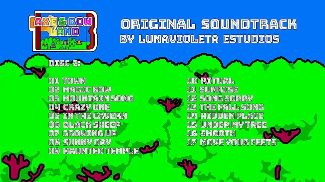 Axe & Bow Land Soundtrack