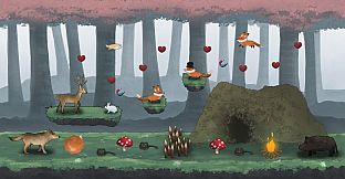 Red Fox and the Four Seasons - Design My Forest