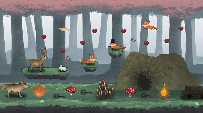 Red Fox and the Four Seasons - Design My Forest