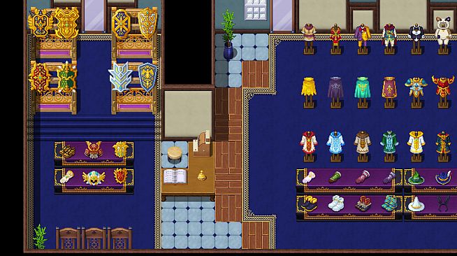RPG Maker MV - Shop Materials Tileset - Interior / Exterior