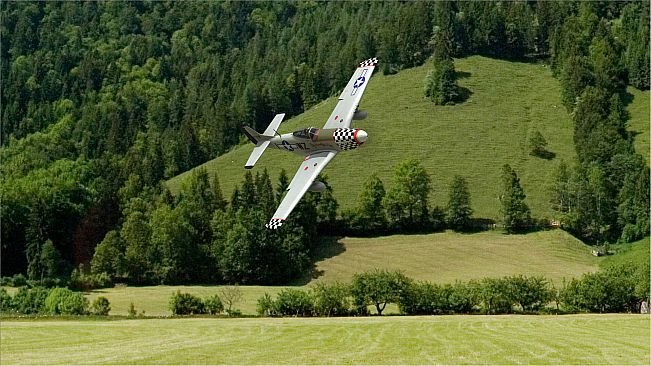 RealFlight Evolution - E-flite P-51D Mustang 1.5m Big Beautiful Doll