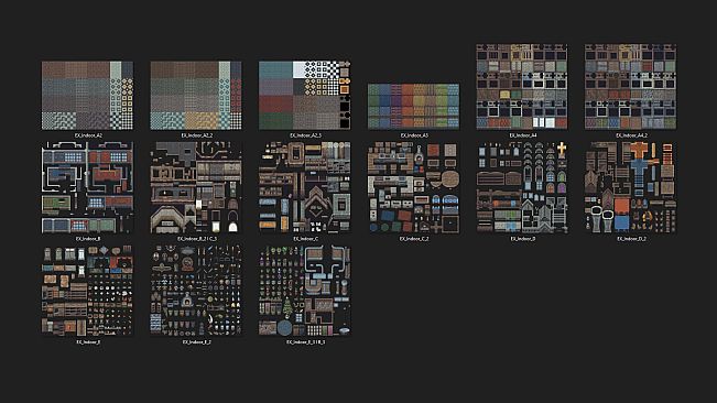 RPG Maker MV - EX Graphic Base Set Indoor
