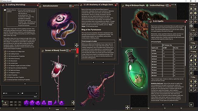 Fantasy Grounds - L'Arsene's Ledger of Treasures and Trinkets