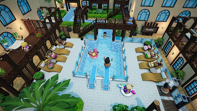 Hotel Architect - Poolside Paradise