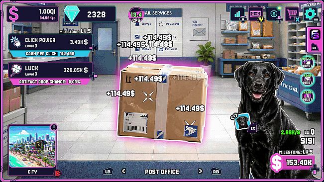 QUTAS67 - Qubic Ultimate Tap Adventure Simulator 2067