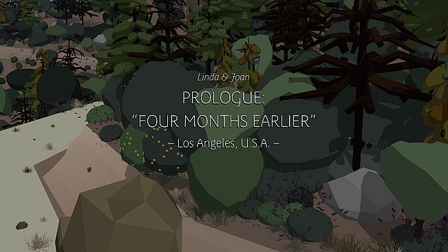 Linda & Joan Prologue: “Four Months Earlier”