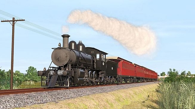 Trainz Plus DLC - Victorian Railways V class FL Black