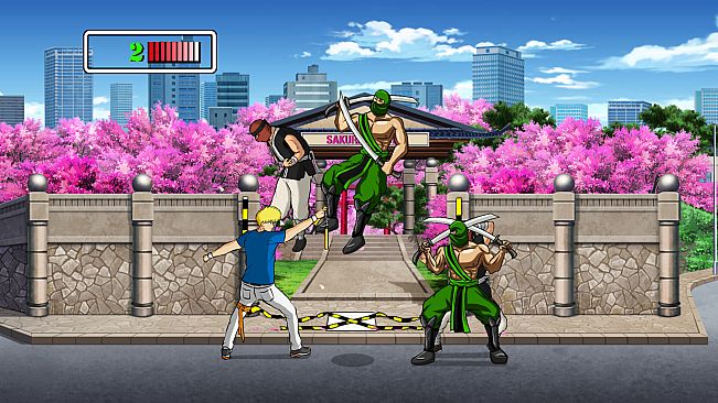 Otakus vs Ninjas Cd 1: Arcade mode + Music Soundtrack