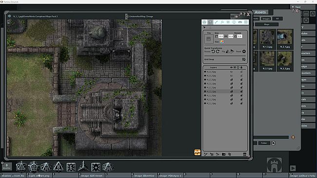 Fantasy Grounds - FG Completed Maps Pack 3