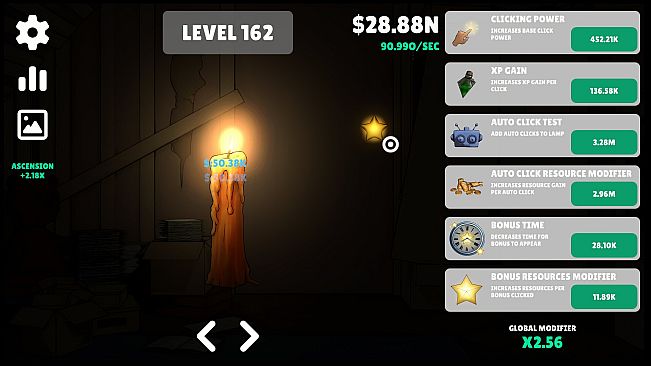 Lamp Clicker - Spooky Background - DLC