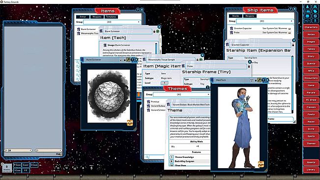 Fantasy Grounds - Star System Set: Muinmos (FULL SET)