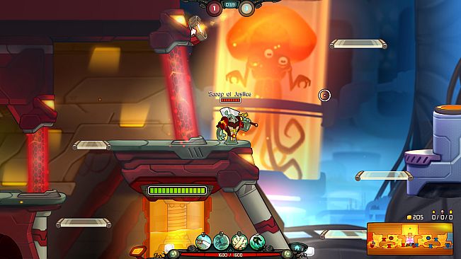 Scoop of Justice - Awesomenauts Character
