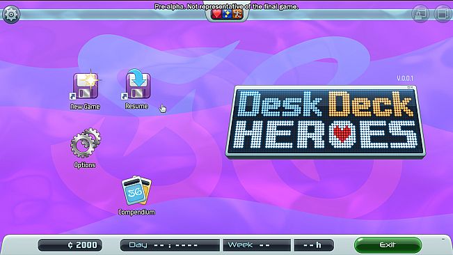 Desk Deck Heroes