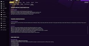 Football Manager 2021 Touch - No Transfer Windows
