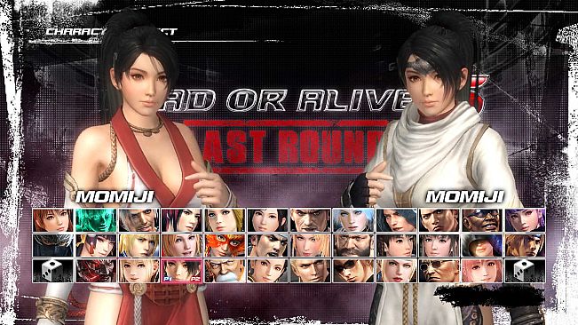 DEAD OR ALIVE 5 Last Round: Core Fighters Character: Momiji