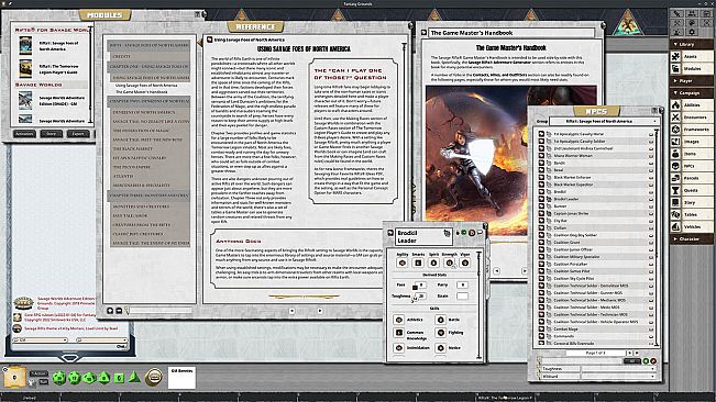 Fantasy Grounds - Savage Rifts: Savage Foes of North America