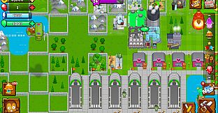 Bloons Monkey City - Sci-Fi City Walls