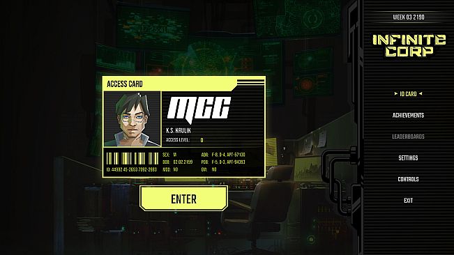 InfiniteCorp: Cyberpunk Cards