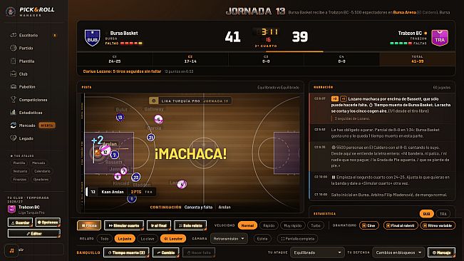 Pick & Roll Manager