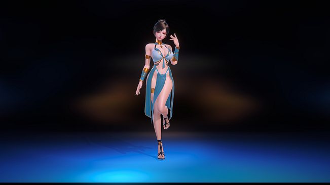 Angel Legion-DLC Enchanted Veil (Cyan)