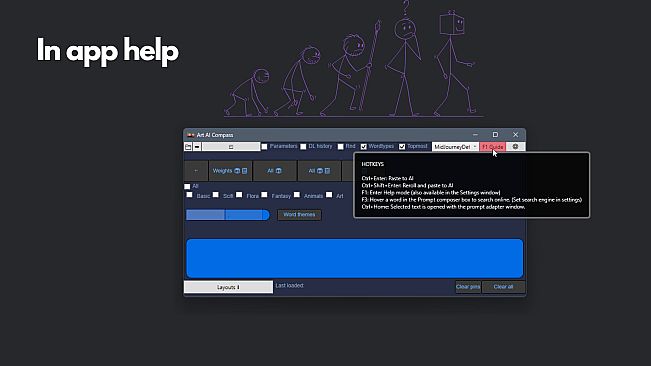 Art AI Compass: Prompt Randomizer & Manager