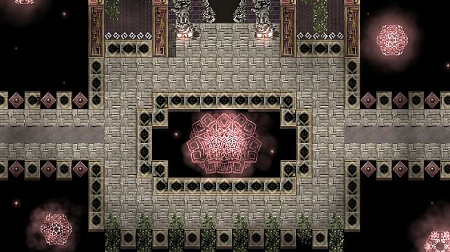 RPG Maker MV - KR Elemental Dungeon Tileset - Dark Light Lightning Metal