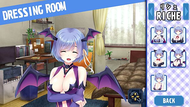 Pretty Girls Mahjong Solitaire - Blue