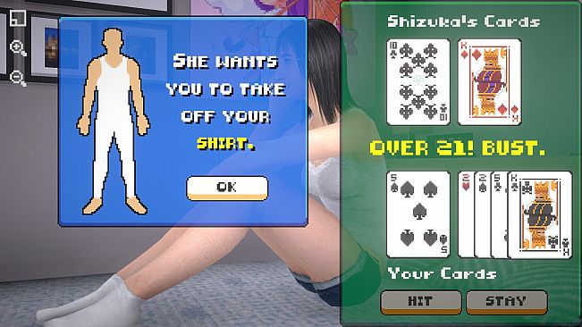 Girlfriend Strip Blackjack