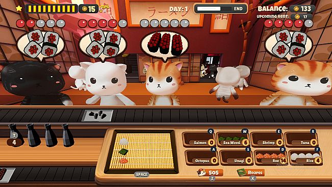 Cats and Sushi