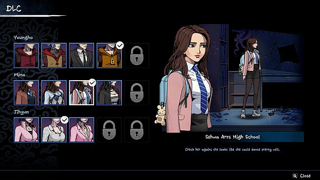 The Coma 3: Bloodlines - Sehwa Arts High School Skin