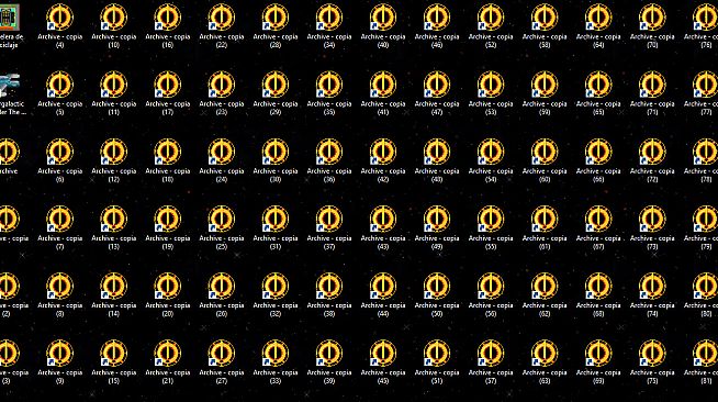 Desktop Icons [Intergalactic Traveler: The Omega Sector]