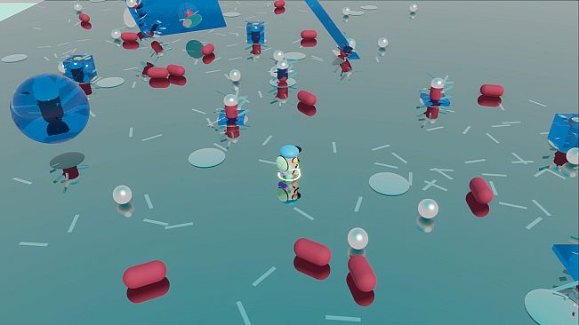 Luminous Rhapsody: Bathed in Shifting Dimensions meets Chromatic Overexposure