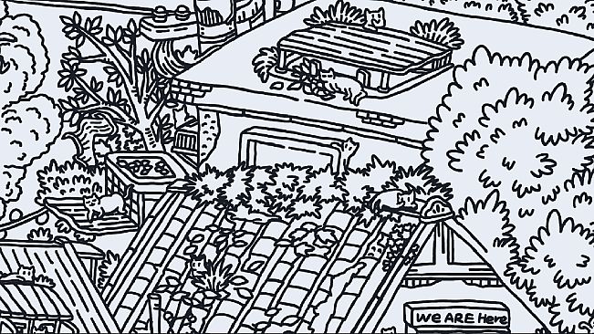 Hidden Cats In Fallen Leaves Town