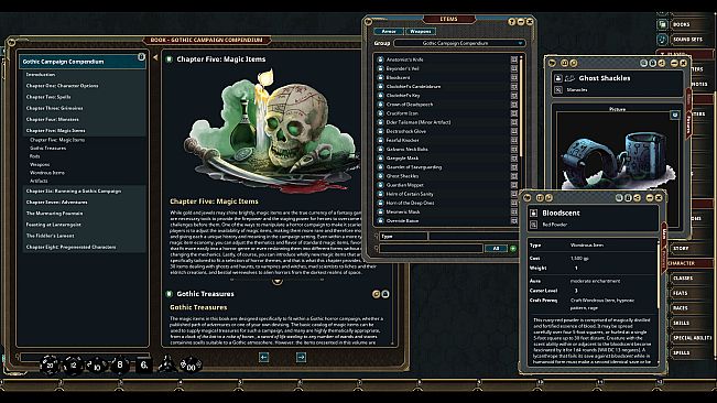 Fantasy Grounds - Gothic Campaign Compendium