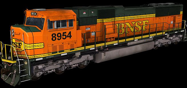 Trainz Plus DLC - BNSF Railway - EMD SD70MAC - Heritage