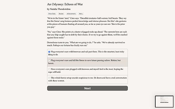 An Odyssey: Echoes of War