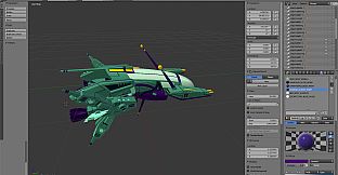Radius-Wing SHMUP 3d Models