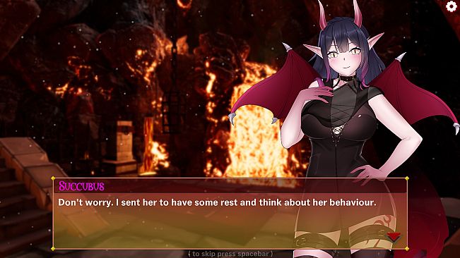 My Cute Succubus  - Girls in Hell 18+