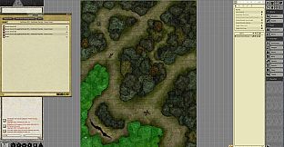 Fantasy Grounds - Pathfinder RPG - Pathfinder Flip-Map - Classic Forest