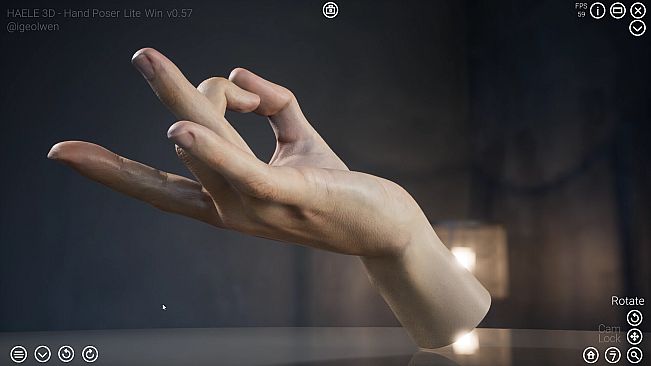 HAELE 3D - Hand Poses Lite - Drawing References