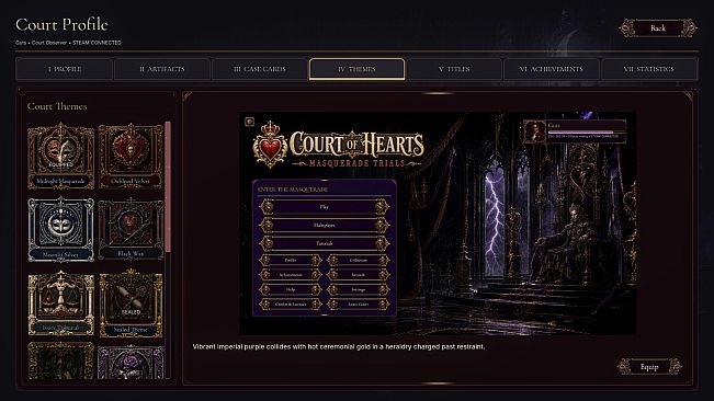 Court of Hearts: Masquerade Trials