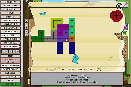 Wizard And Minion Idle