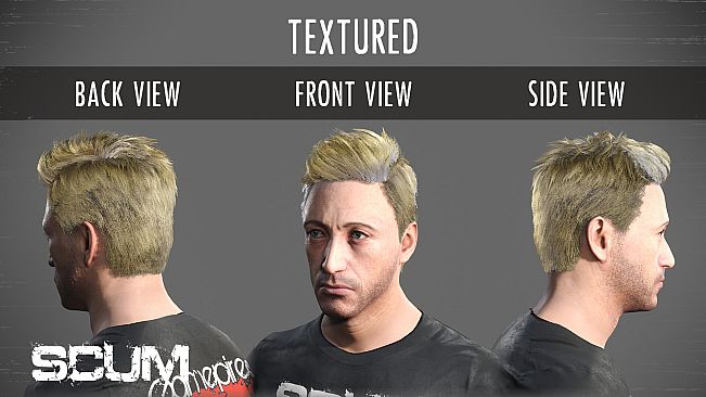 SCUM Male Hair Pack