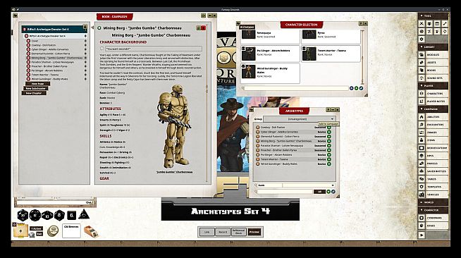 Fantasy Grounds - Rifts for Savage Worlds Adventure Edition: Archetype Set 4