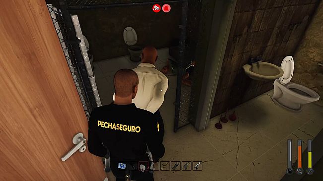 Supermarket Security Simulator