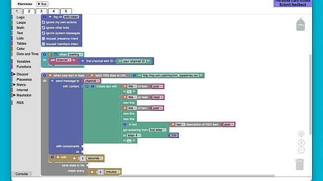 Piecewise - RSS Feeds