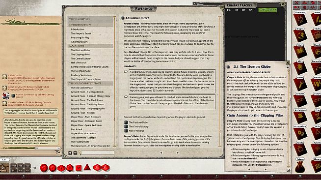 Fantasy Grounds - The Haunting (CoC7E)