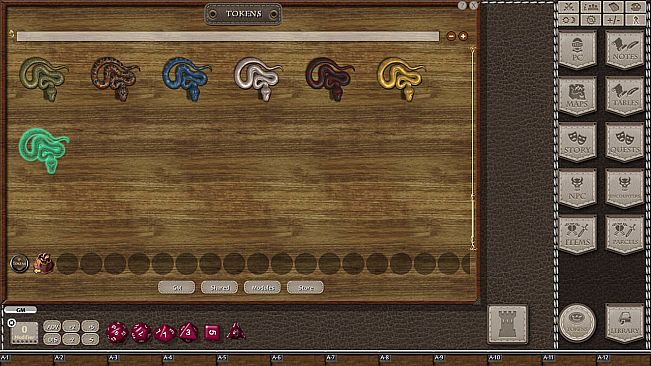 Fantasy Grounds - Jans Token Pack 25 - Swamp Creatures