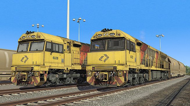 Trainz 2022 DLC - C44aci Locomotive - Aurizon Pack